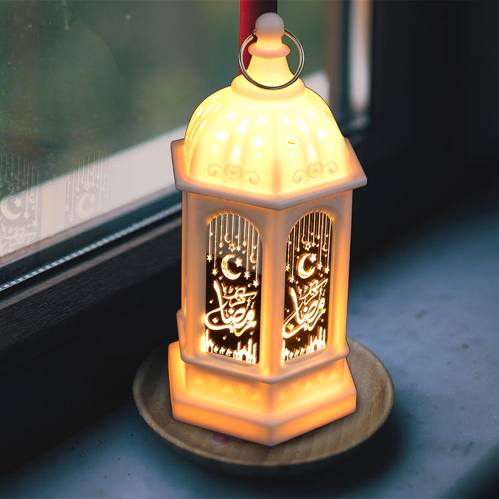 Room Decor Lighting Lamp - 2Pcs Retro Mini Lantern Ramadan Lantern