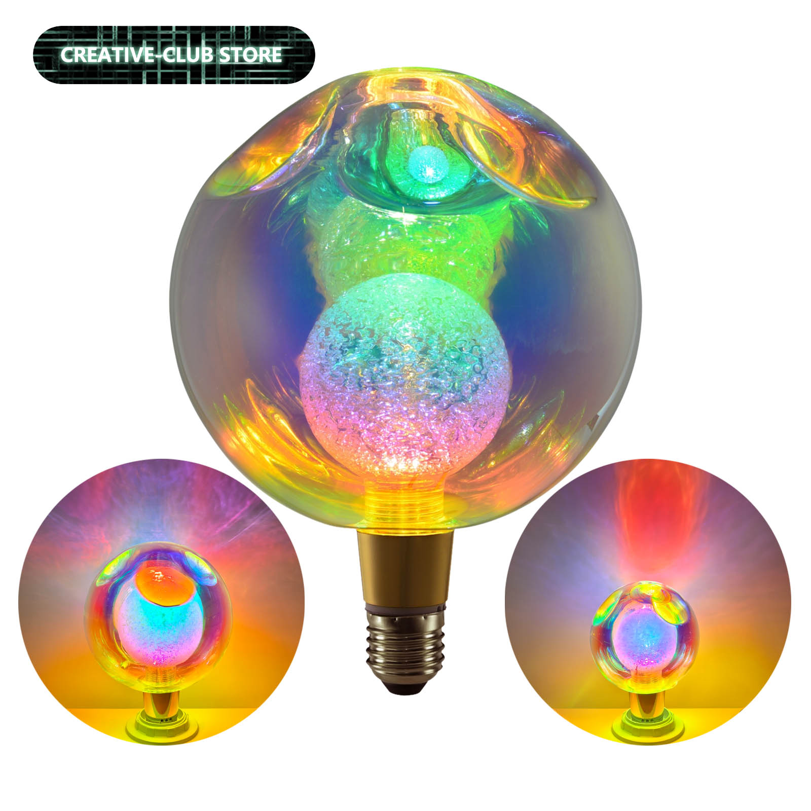 Lighting Decor For Bedroom - E27 P90 P120 P150 Round Ball