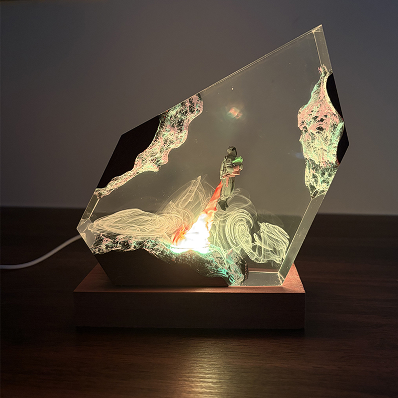 Lighting Decor For Wedding - Sci-fi Anime Figure Organism Resin Table