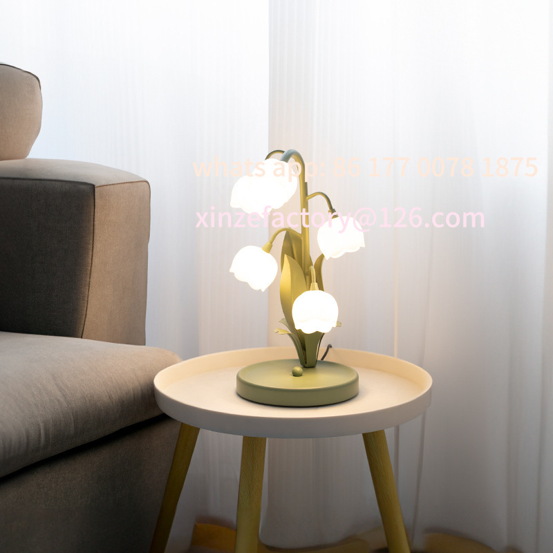 Decor Lighting Cy - Customizable LED Flower Table Lamp Decorative