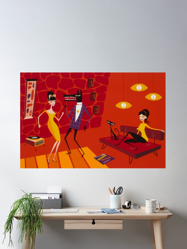 Nova Decor & Lighting Julestjerne - Josh Agle Bossa Nova Now Photo