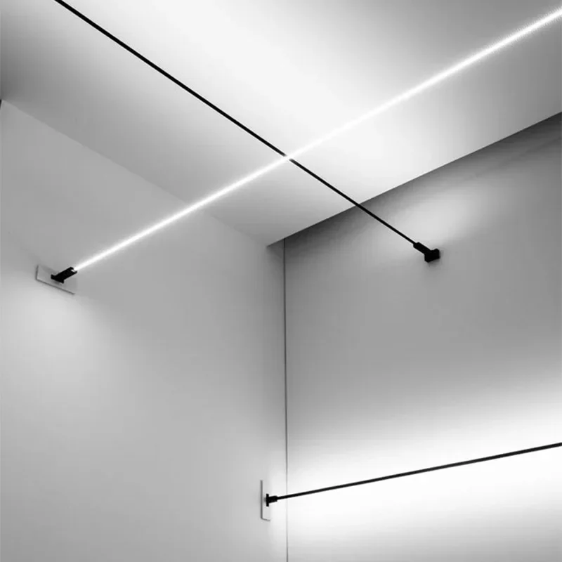 Lighting Decoration On Wall - Nordic Minimalist Strip Wall Lamp Living