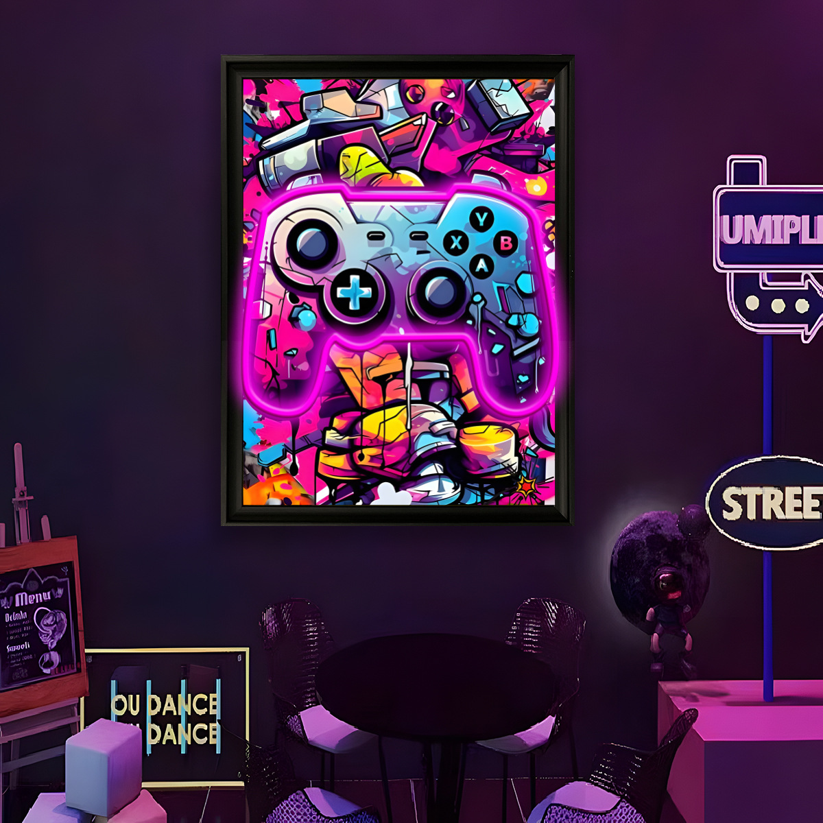 USB Powered LED Neon Light Fun - Lighting Decor For Room 评论和价格