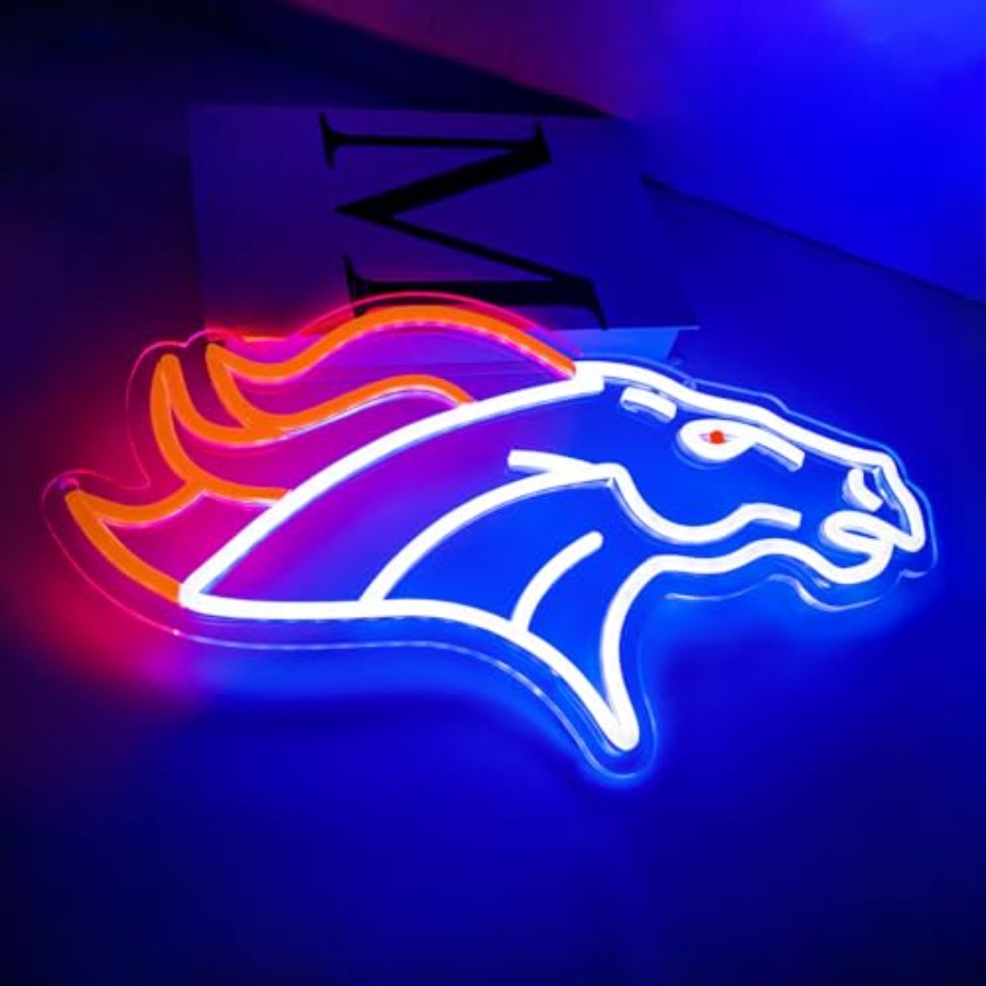 Football Neon Sign for Wall De - Garage Lighting Decor 评论和价格