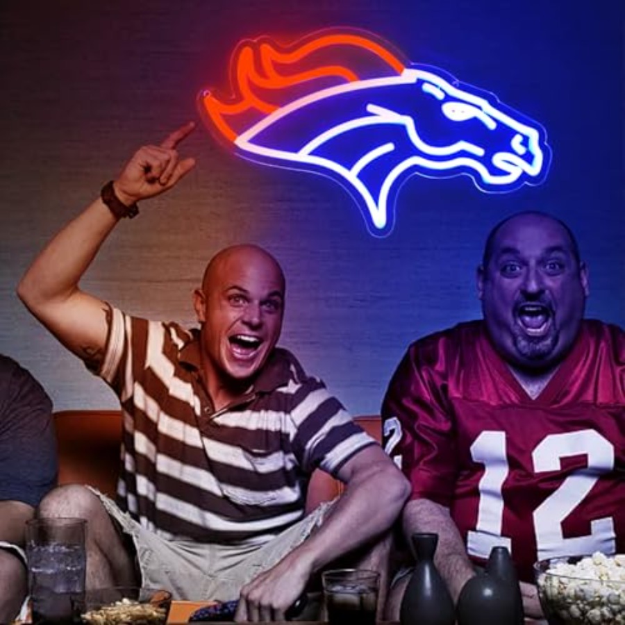 Football Neon Sign for Wall De - Garage Lighting Decor 评论和价格