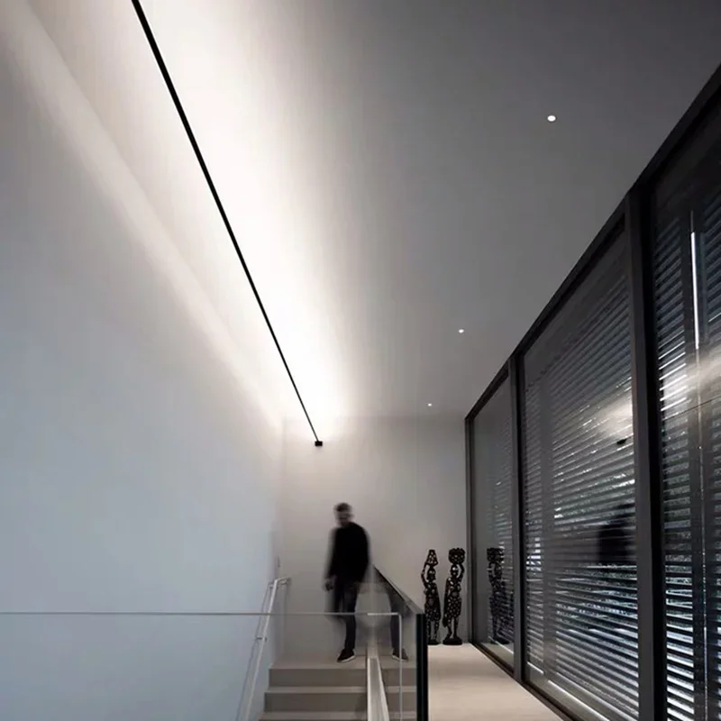 Modern Black White Linear Wall - Lighting Decoration On Wall 评论和价格