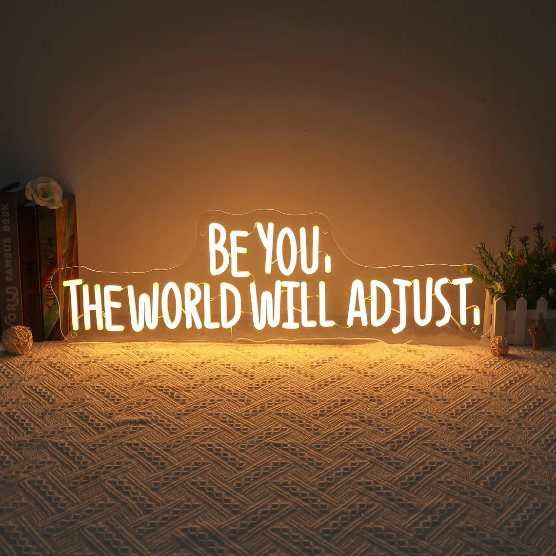 Be You The World Will Adjust N - Outdoor Lighting Decor Ideas 评论和价格