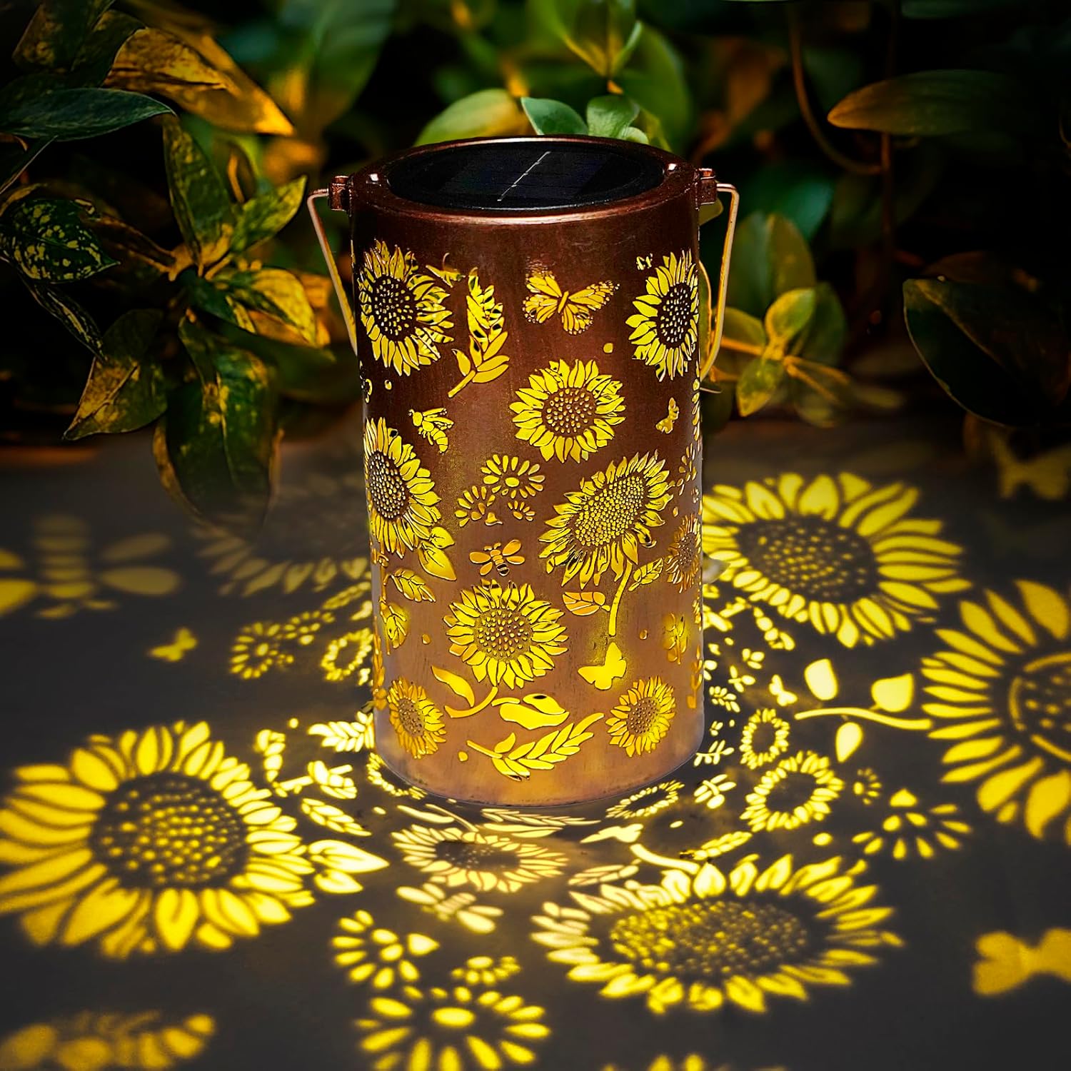 Sunflower Light and Shadow Lig - Yard Lighting Decor 评论和价格