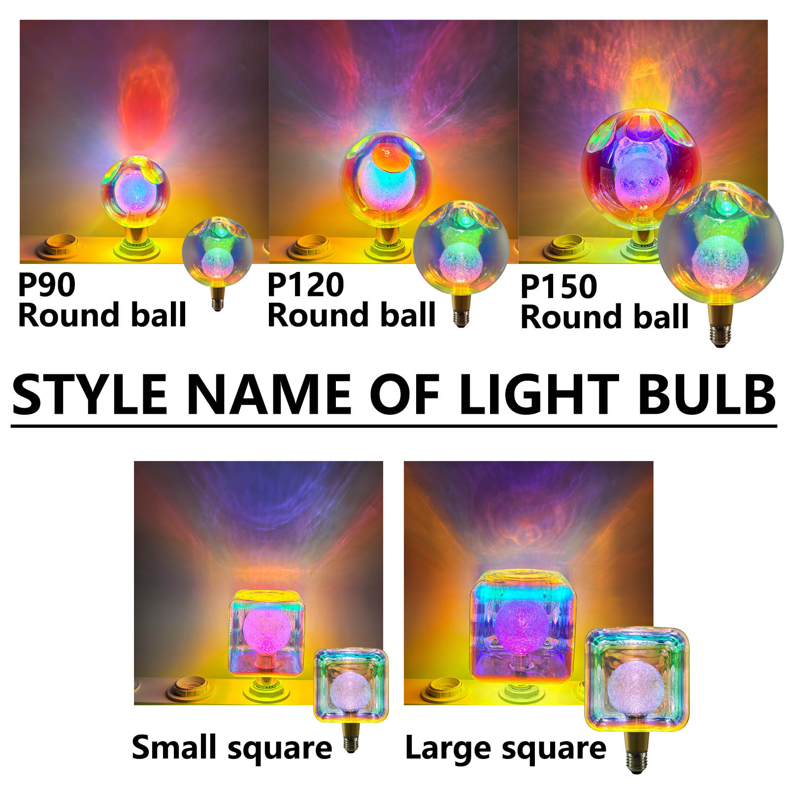 E27 P90 P120 P150 Round Ball L - Lighting Decor For Bedroom 评论和价格