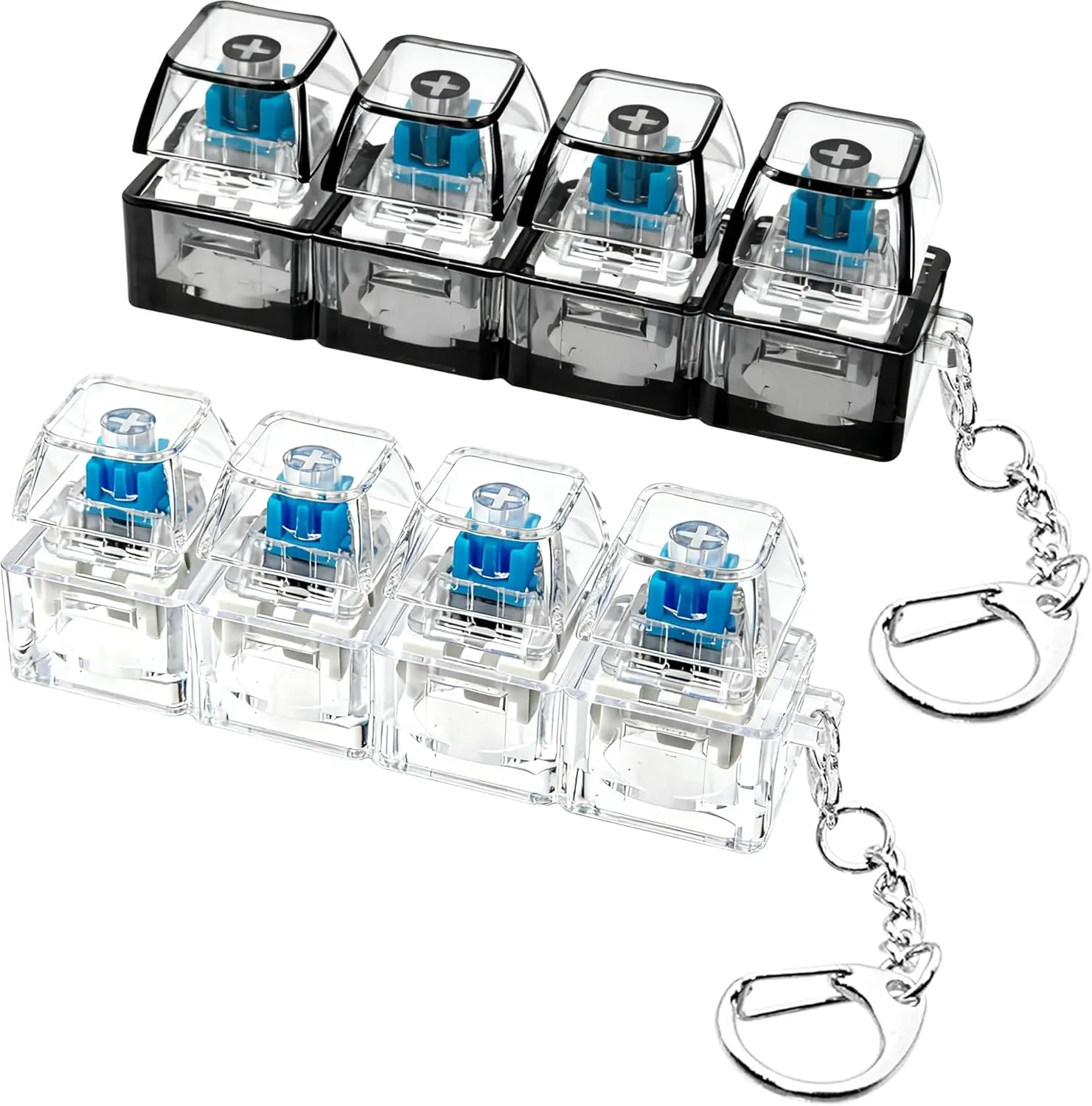 LED Light-Up Keychain Keyboard - Office Lighting Decor 评论和价格