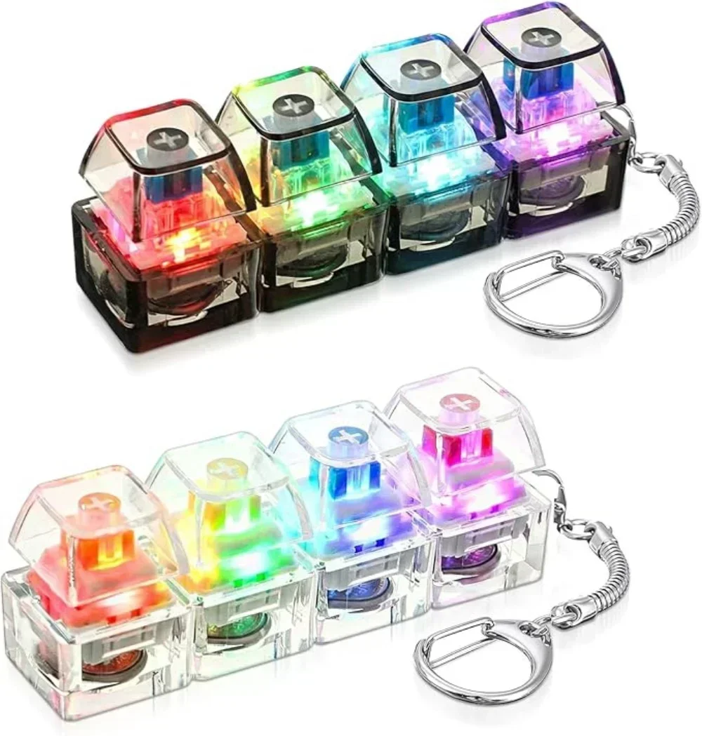 LED Light-Up Keychain Keyboard - Office Lighting Decor 评论和价格