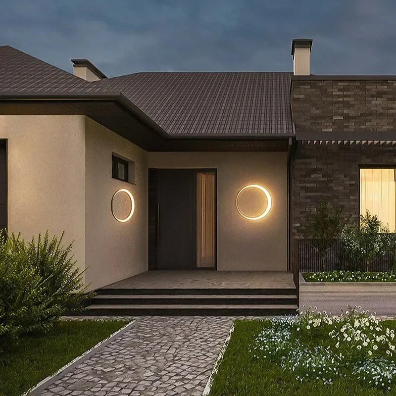 Modern Outdoor Waterproof Moon - Lighting Decoration On Wall 评论和价格