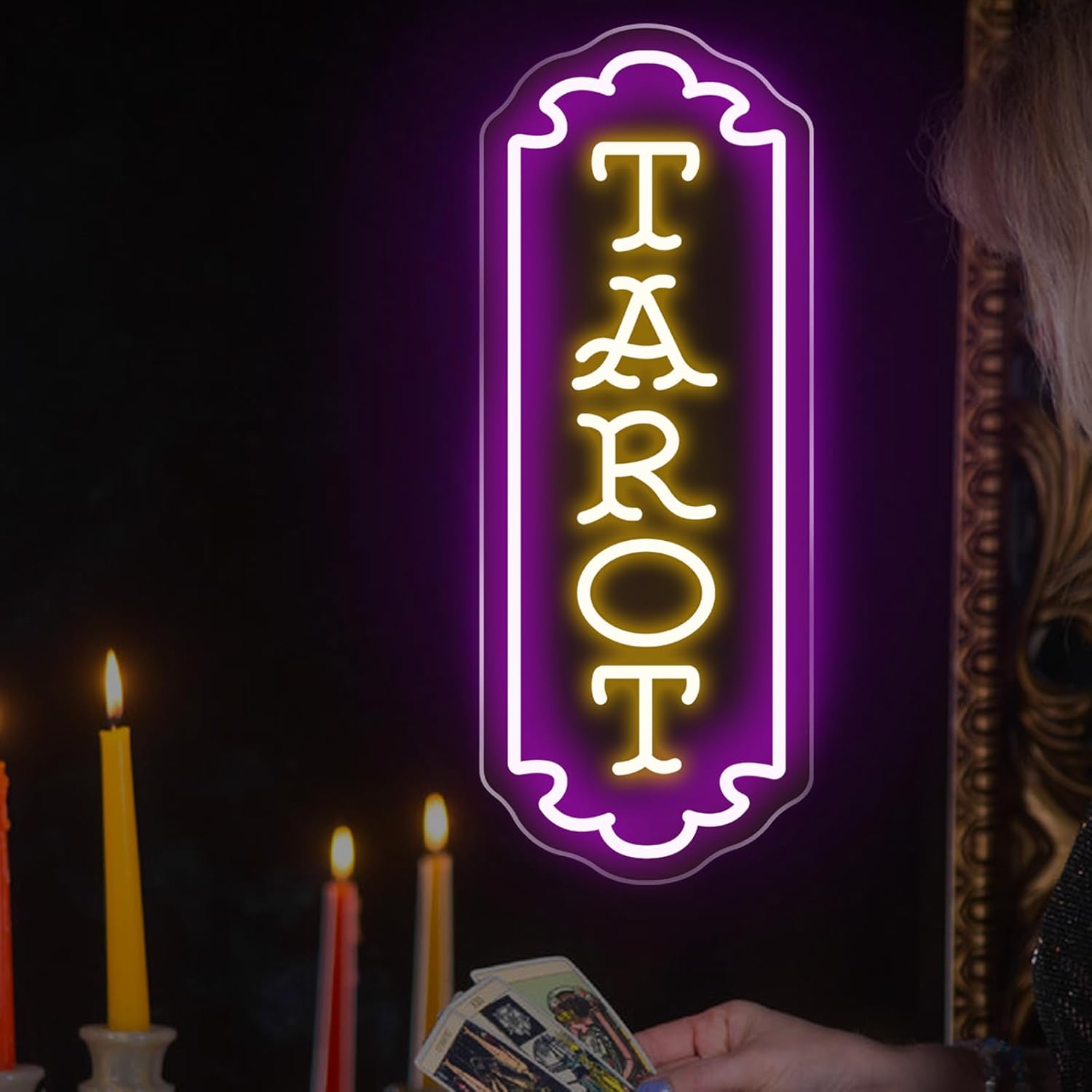Tarot Neon Sign USB Powered My - Lighting Decor For Room 评论和价格