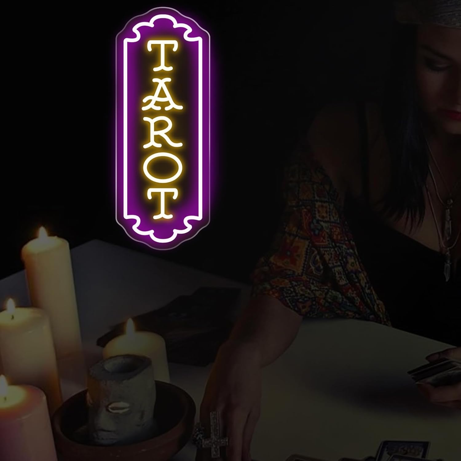 Tarot Neon Sign USB Powered My - Lighting Decor For Room 评论和价格