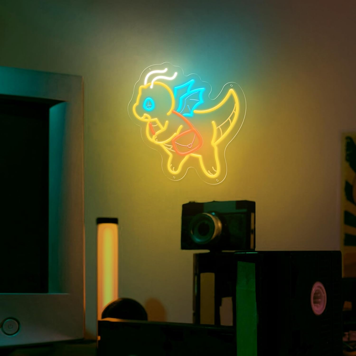 USB Dimmable Cute Dinosaur Neo - Outdoor Lighting Decor Ideas 评论和价格