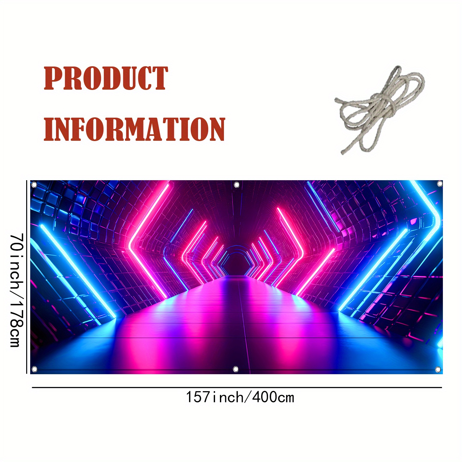 1 PC Creative Future Time Tunn - Garage Lighting Decor 评论和价格
