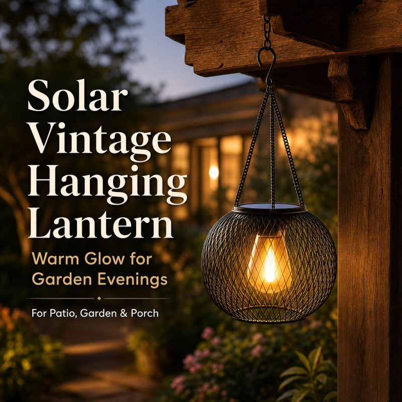 Solar Powered LED Hanging Floo - String Light Outdoor 评论和价格