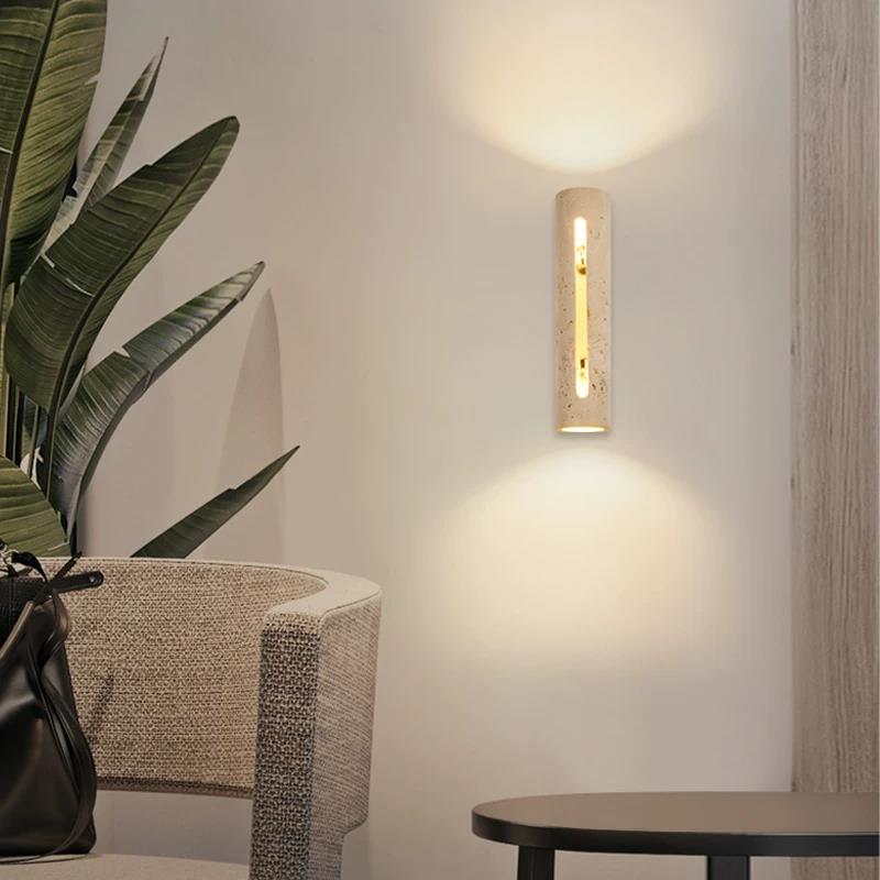 Yellow Travertine Wall Light S - Decor Lighting Cy 评论和价格