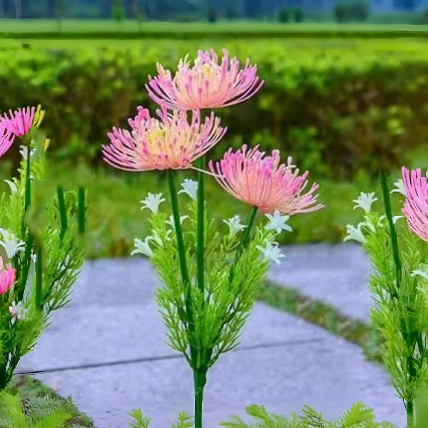 Solar Flower Decorative Lights - Yard Lighting Decor 评论和价格