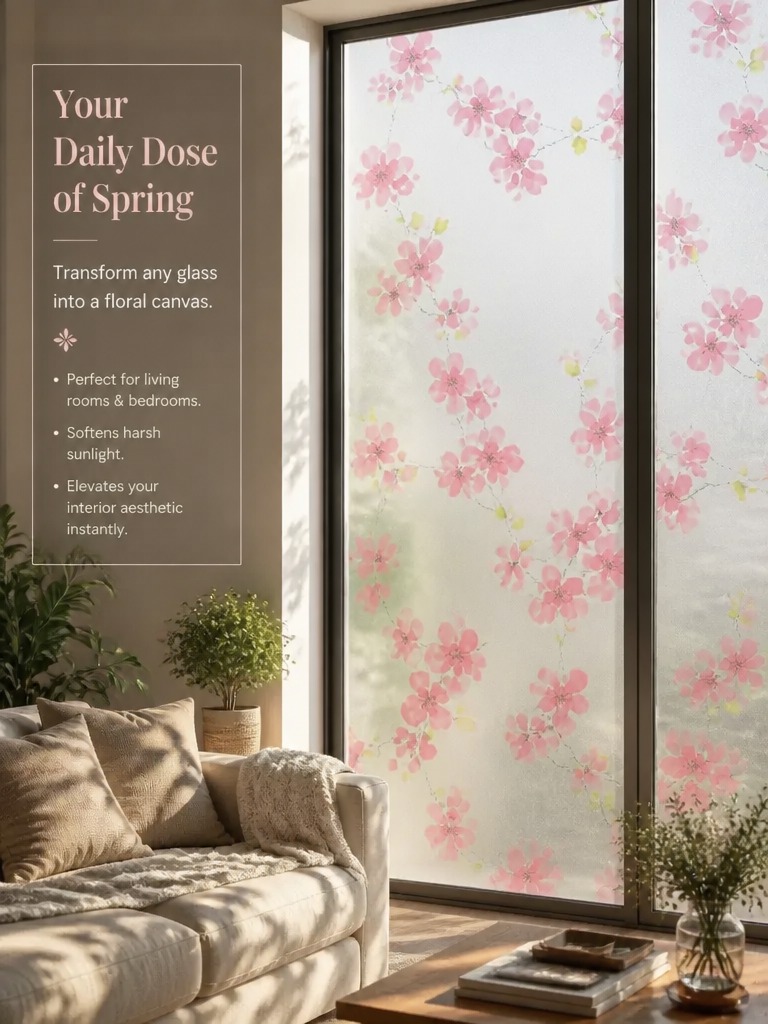 Frosted Privacy Window Film Tr - Office Lighting Decor 评论和价格