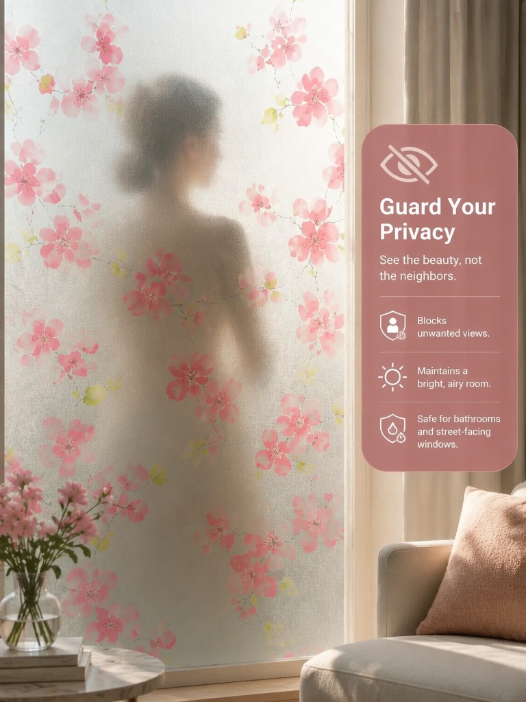 Frosted Privacy Window Film Tr - Office Lighting Decor 评论和价格