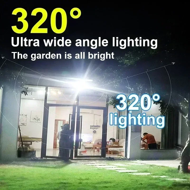 12000LM Powerful Solar Wall La - String Light Outdoor 评论和价格