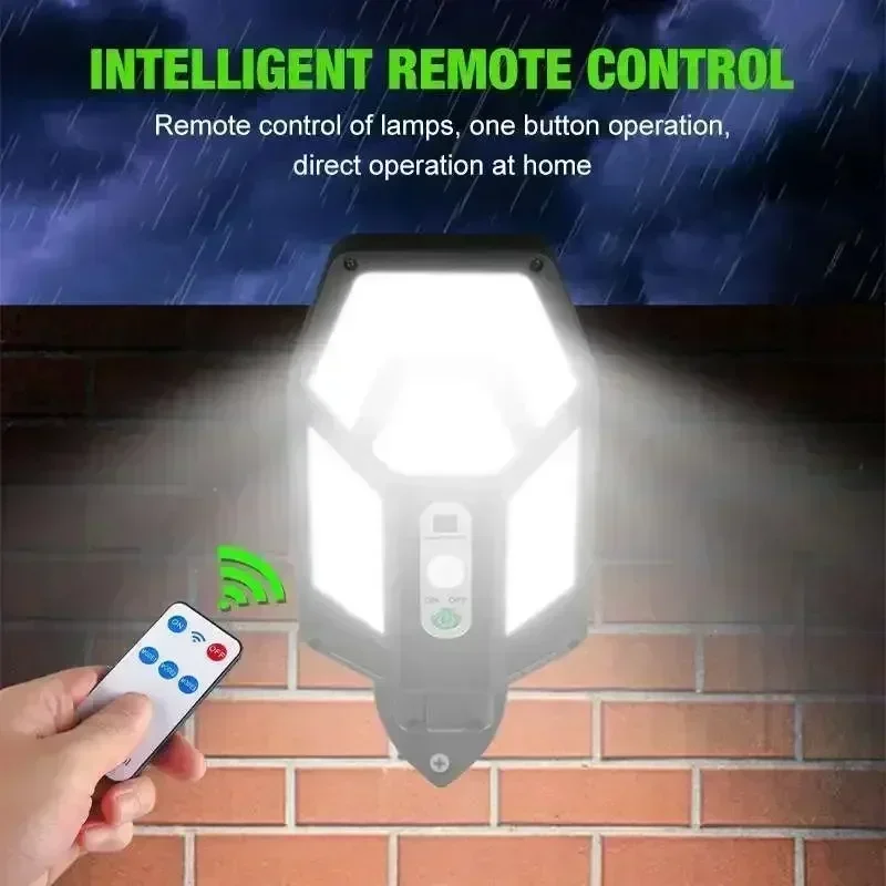 12000LM Powerful Solar Wall La - String Light Outdoor 评论和价格
