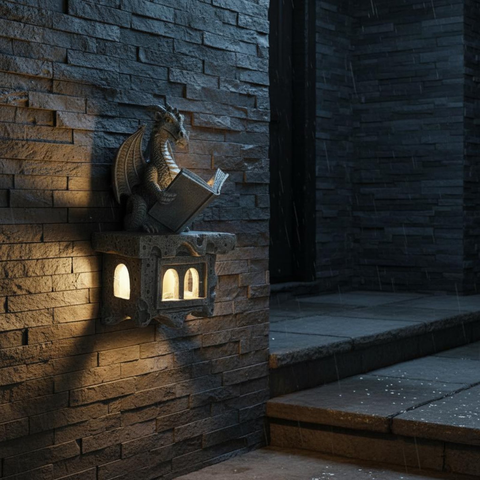 Solar Wyvern Wall Shine Auto O - Lighting Decoration On Wall 评论和价格