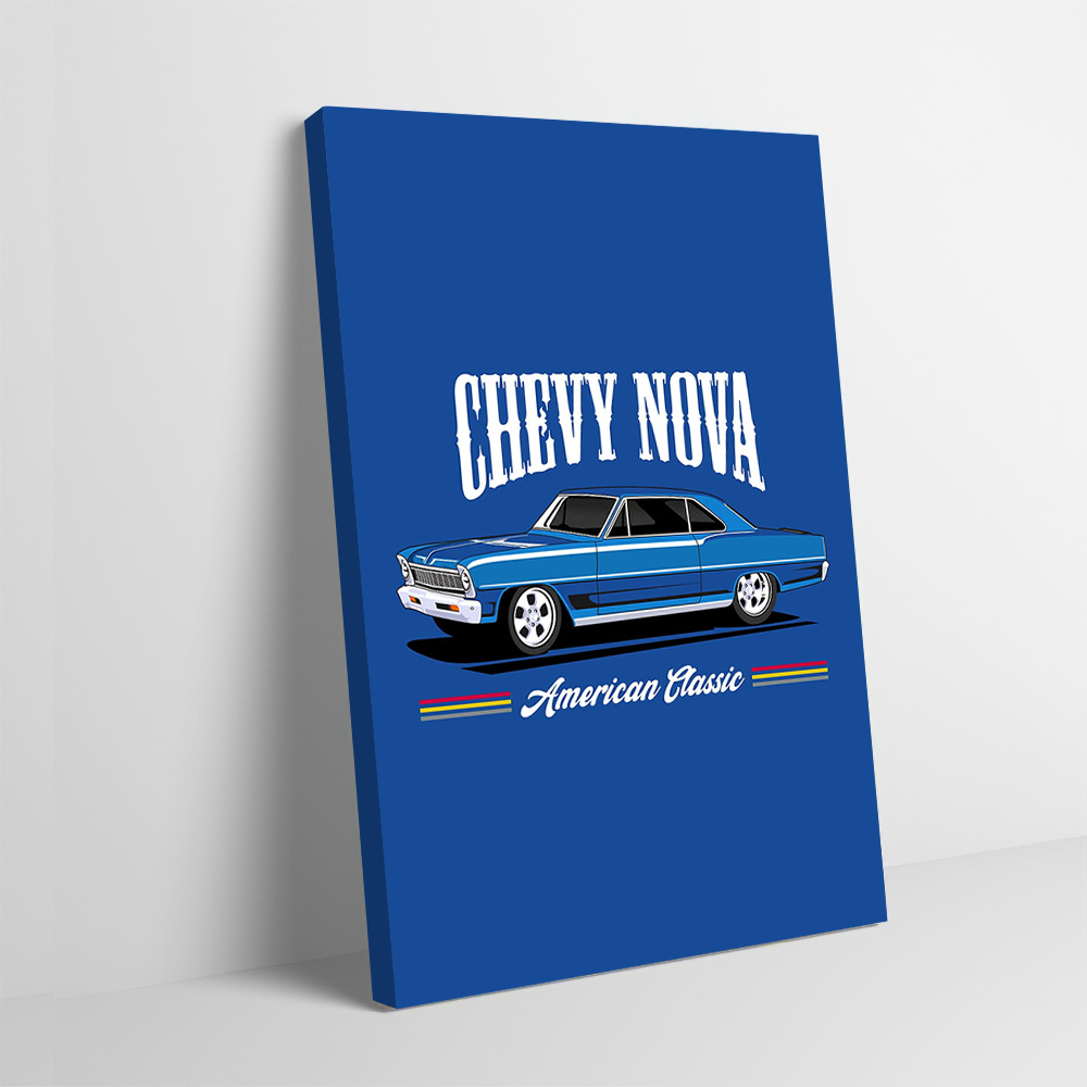 Chevy Nova Classic Cars Printi - Nova Decor & Lighting Julestjerne 评论和价格