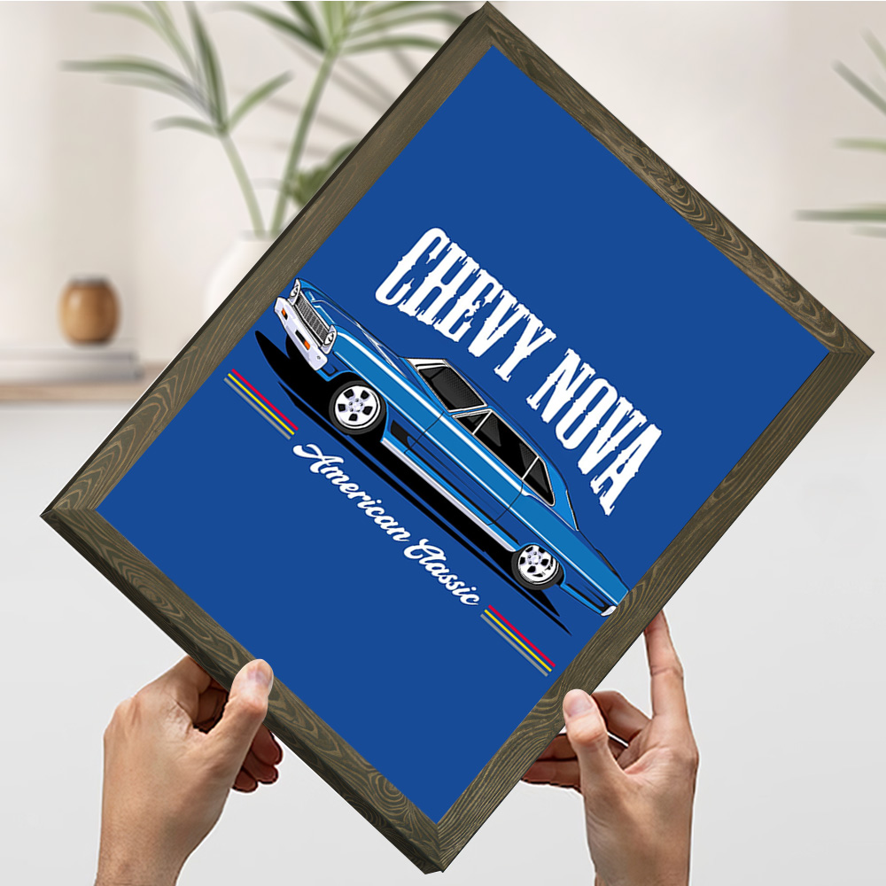 Chevy Nova Classic Cars Printi - Nova Decor & Lighting Julestjerne 评论和价格