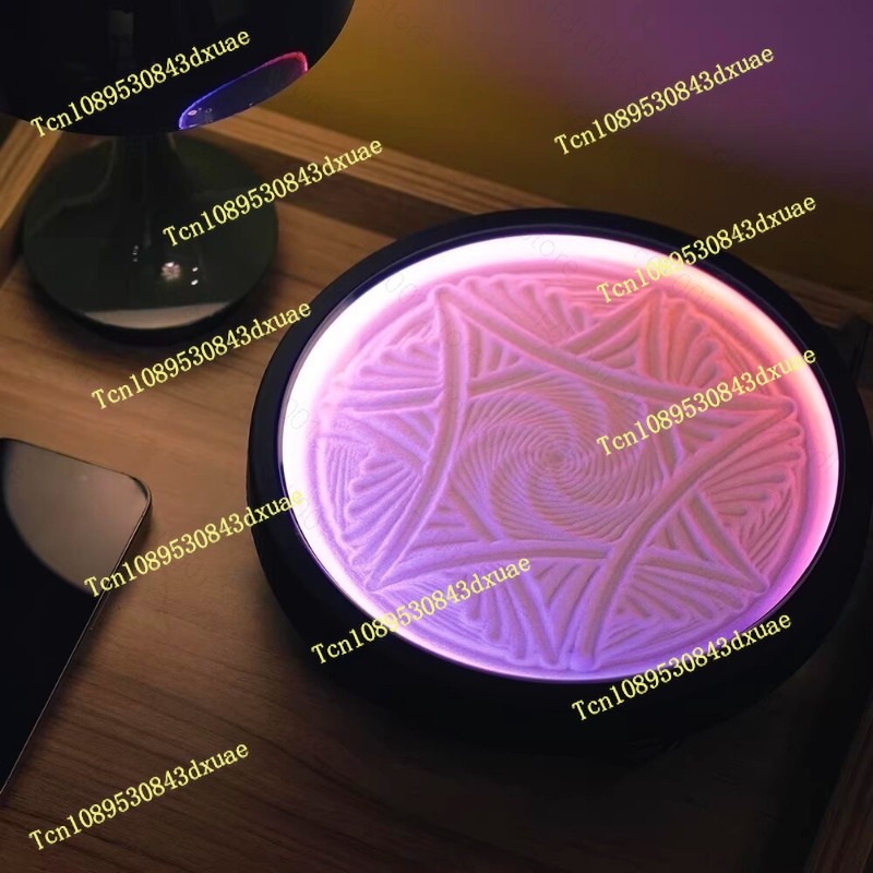 Kinetic Zen Sand Garden Progra - Office Lighting Decor 评论和价格