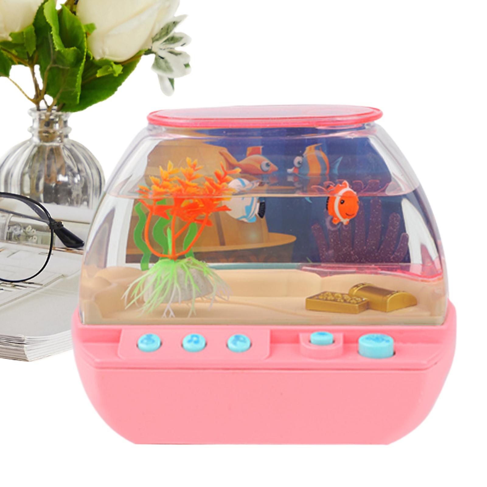 Toy Fish Tank Home Decoration  - Lighting Decor For Room 评论和价格