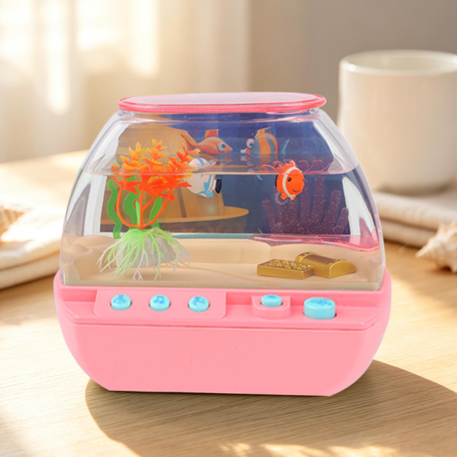 Toy Fish Tank Home Decoration  - Lighting Decor For Room 评论和价格