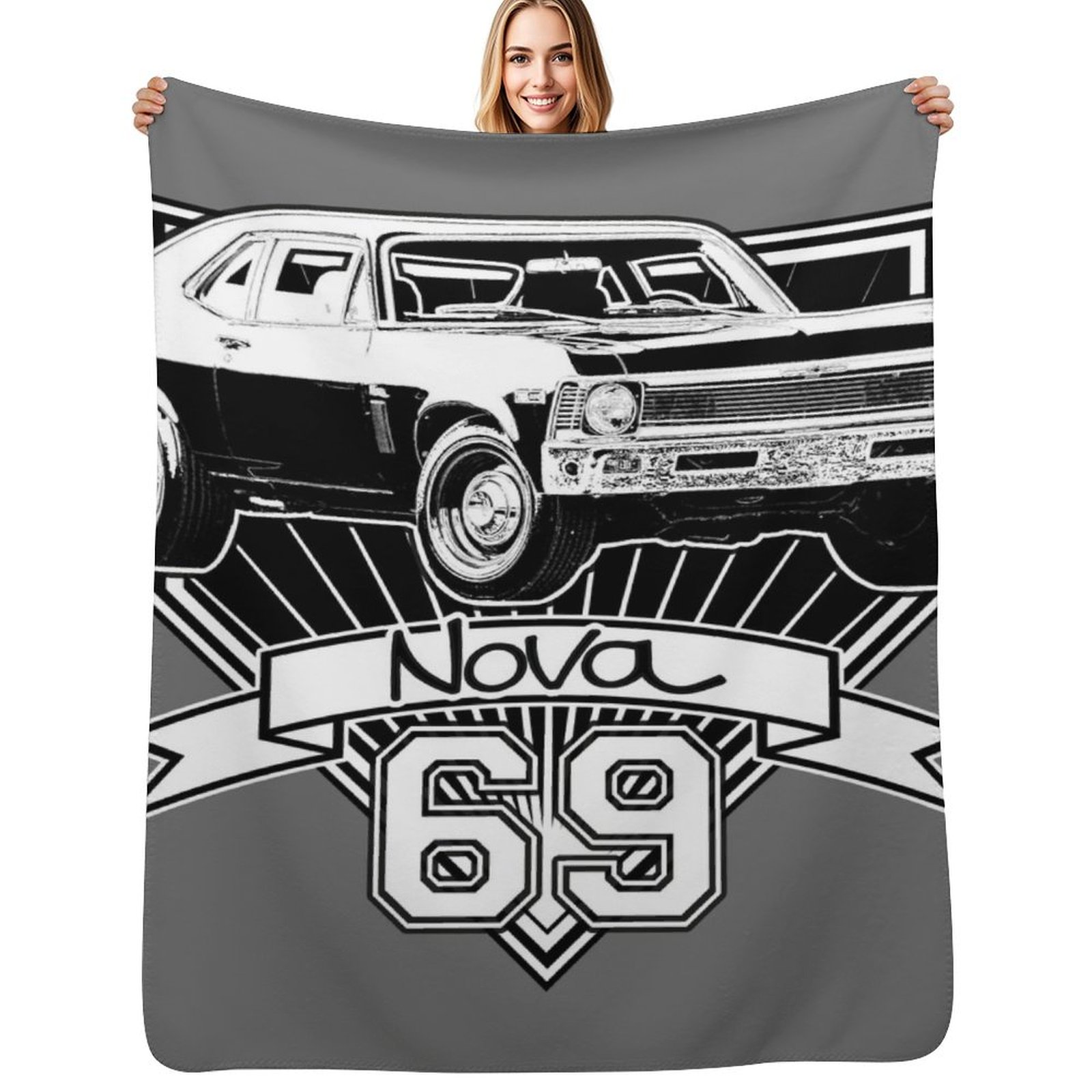 1969 Nova Throw Blanket Soft H - Nova Decor & Lighting Julestjerne 评论和价格