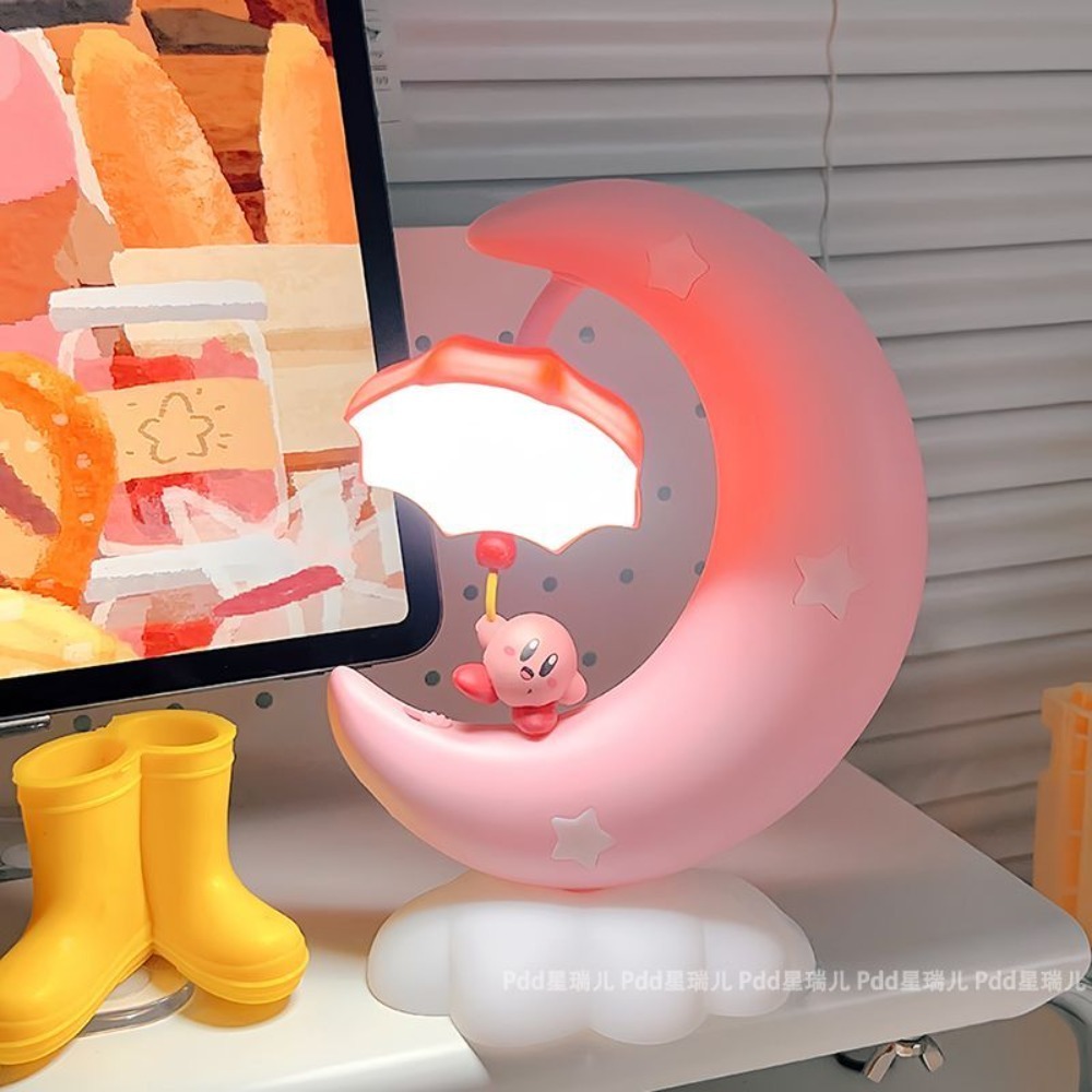 Cute Kirby Moon Night Light, K - Led Moon Lamp 评论和价格