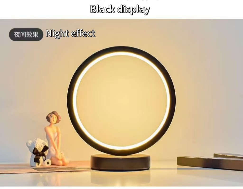20CM LED Simple Circular Ring  - Room Decor Lighting Lamp 评论和价格