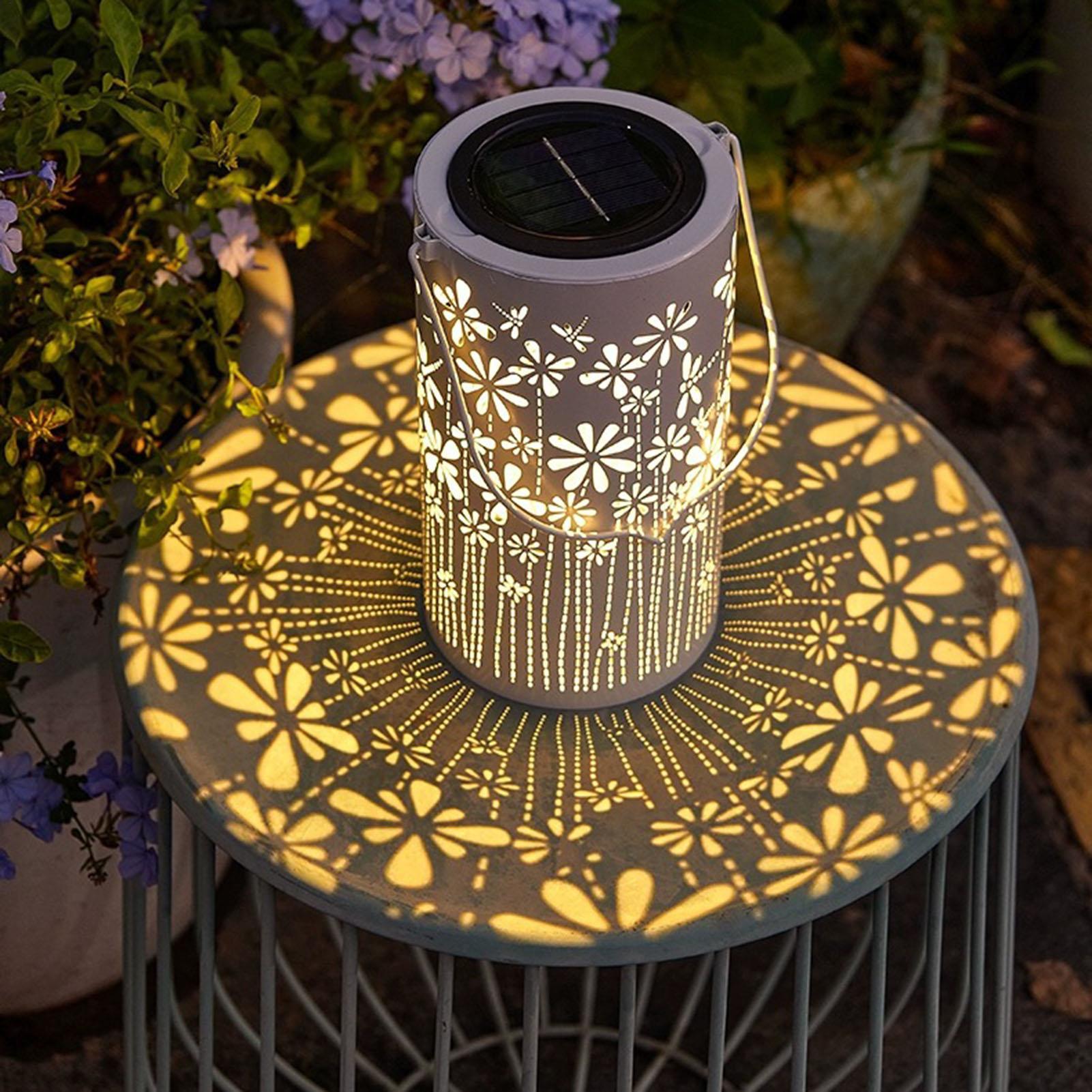 Solar Lanterns Decorative Colo - Yard Lighting Decor 评论和价格