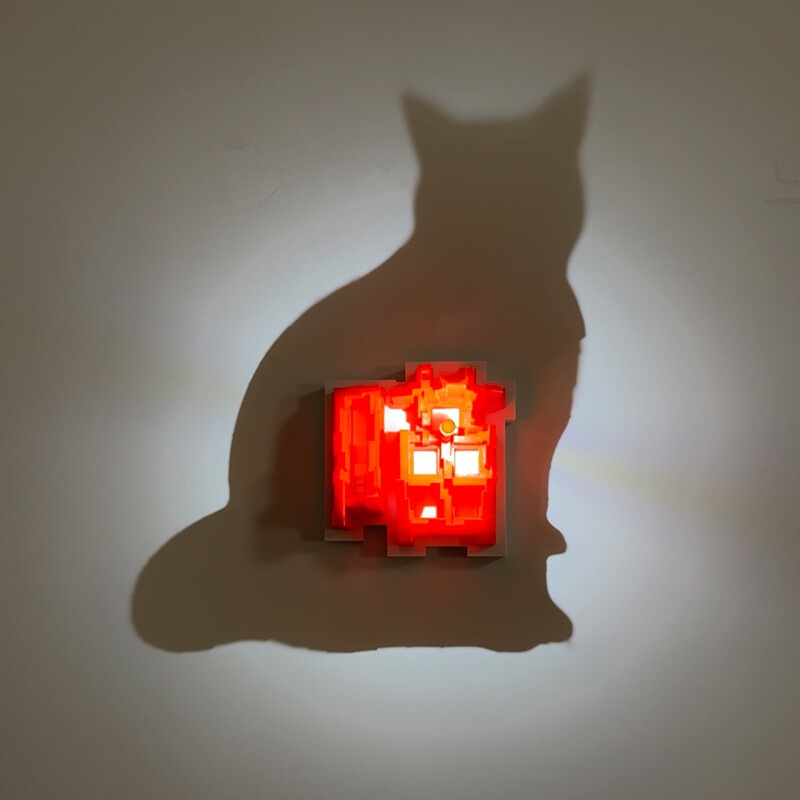 Dropshipping 3D Light Shadow N - Room Decor Lighting Lamp 评论和价格