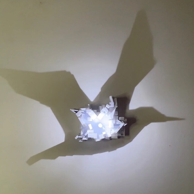 Dropshipping 3D Light Shadow N - Room Decor Lighting Lamp 评论和价格