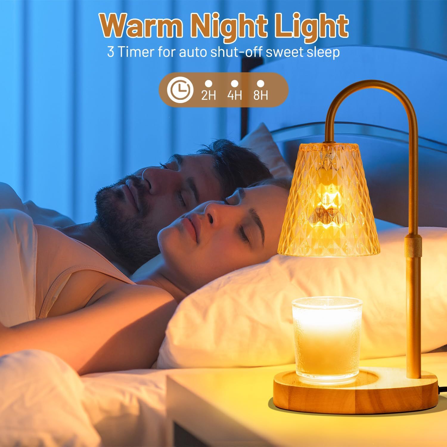 Flameless Wax Melt Warmer Lamp - Room Decor Lighting Lamp 评论和价格