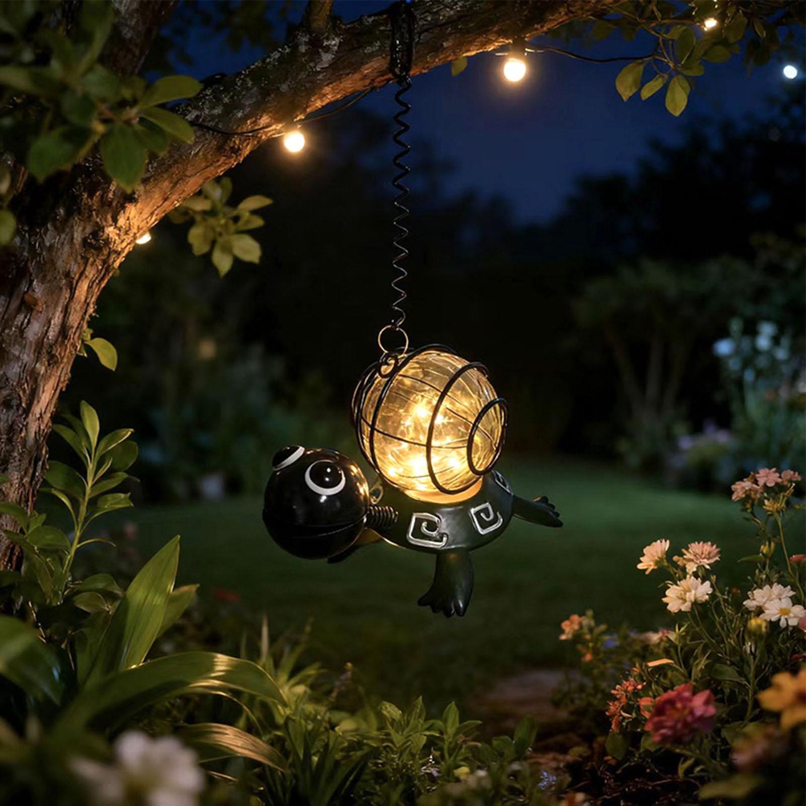 Turtle Solar Lights Outdoor Ga - Yard Lighting Decor 评论和价格
