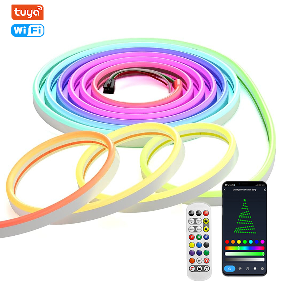 12V RGBIC LED Neon Light Strip - Decor Lighting Uk 评论和价格