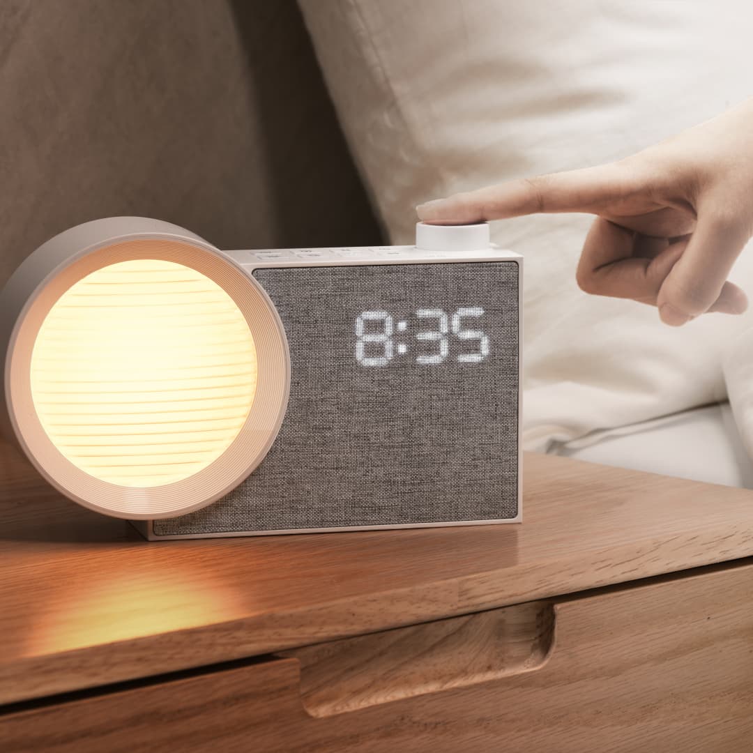 WILIT LED Night Light Alarm Cl - Room Decor Lighting Lamp 评论和价格