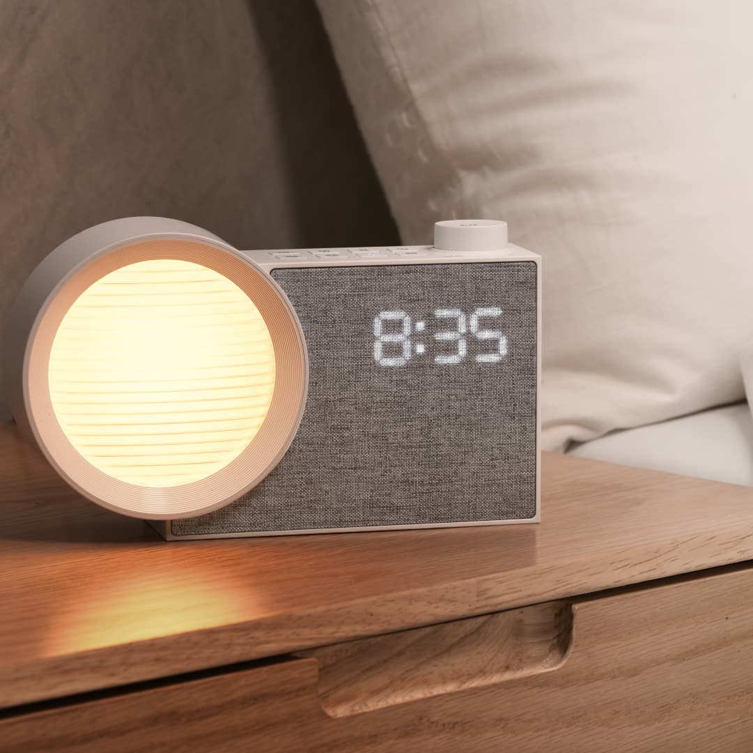 WILIT LED Night Light Alarm Cl - Room Decor Lighting Lamp 评论和价格