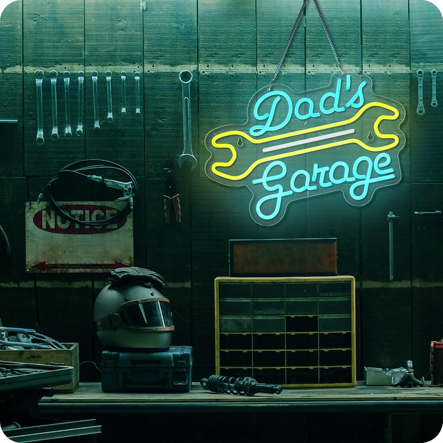 Garage Neon Sign for Wall Deco - Garage Lighting Decor 评论和价格