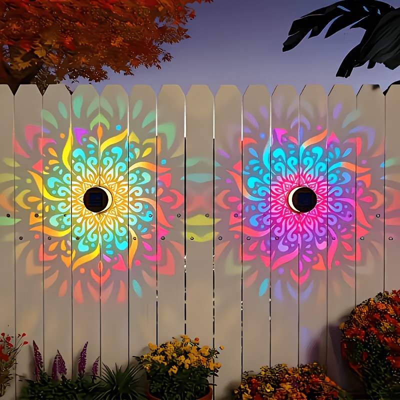 Solar LED Wall Light Mandala P - String Light Outdoor 评论和价格