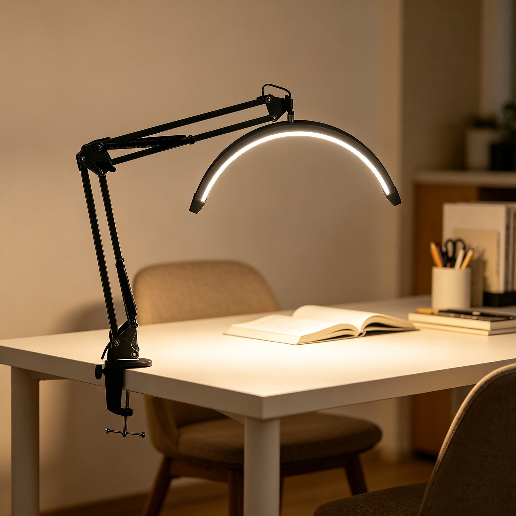 16in U-shaped Half-Moon Beauty - Led Moon Lamp 评论和价格