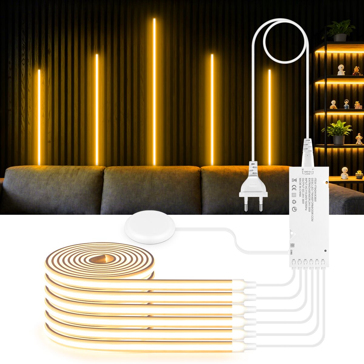 Embeded Acoustic Wall Panel De - Lighting Decoration On Wall 评论和价格