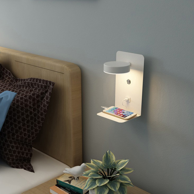 Bedroom Led Wall Lamps with US - Lighting Decoration On Wall 评论和价格