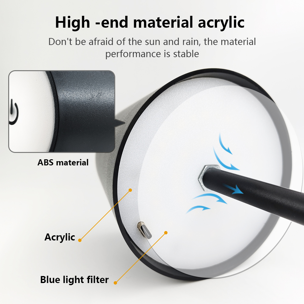 LED Rechargeable Desk Light Wi - Room Decor Lighting Lamp 评论和价格